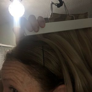 Hidden Crown Original Clip In 3 piece set. Curled/worn once for an event. 16 in